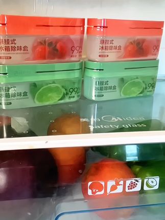 #网易严选冰箱除味剂 #冰箱除味 #网易严选冰箱橱柜除味盒 这个网易严选冰箱除味盒好用