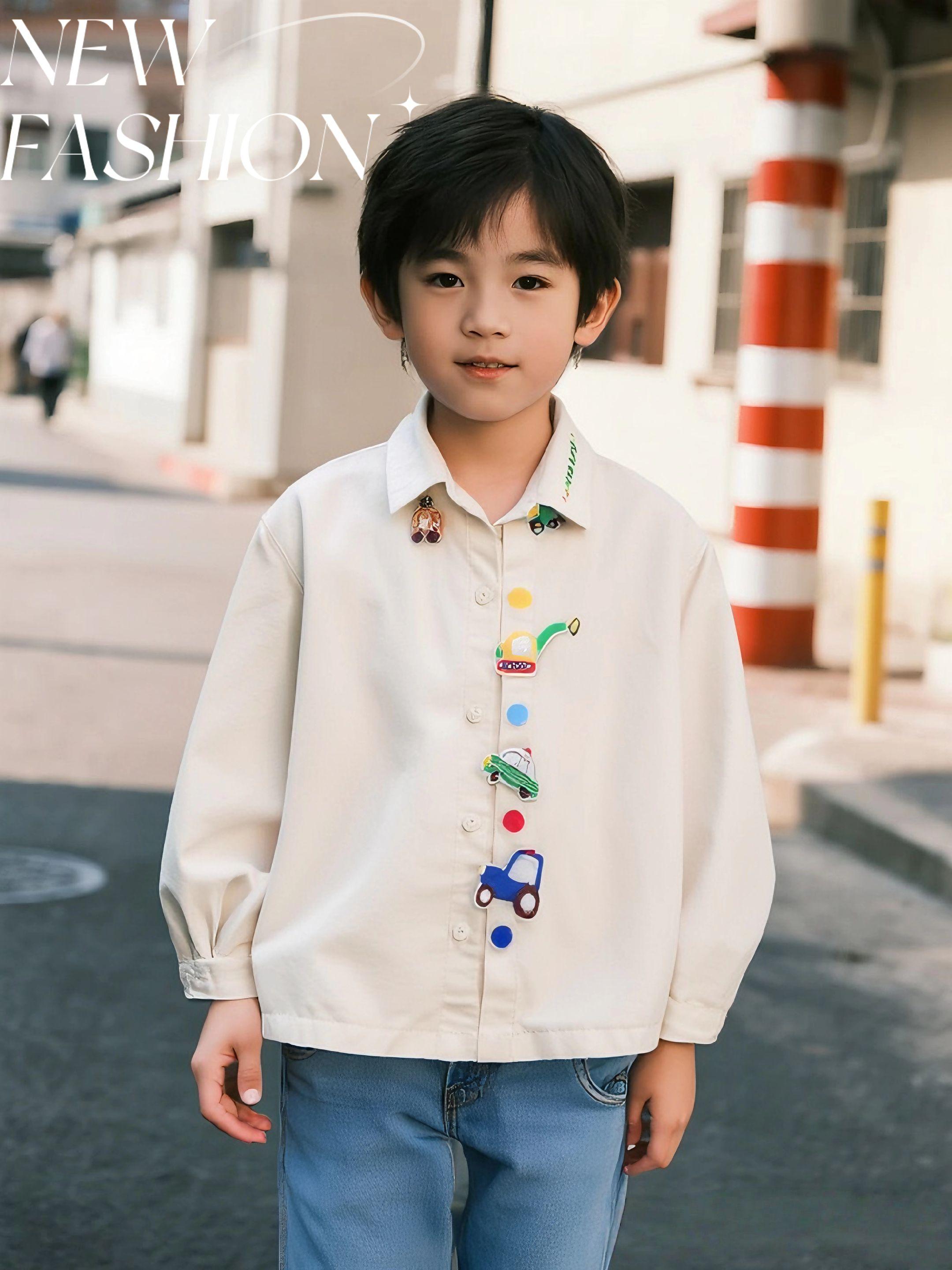 男童衬衫。男童衬衫#潮流穿搭