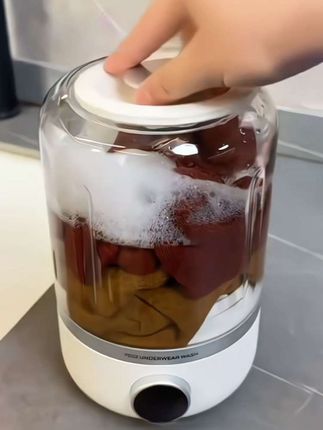 新款小米生态带智能 #迷你便携内衣洗衣机 #手动一体 即品清洁懒人用 #提升幸福感好物