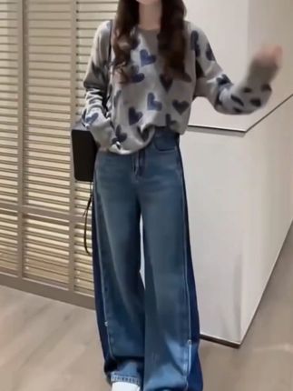 #早秋穿搭 #套装#宽松版型#简约好看 #洋气减龄