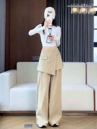 #裤子 #百搭裤子 #工装裤#阔腿裤#气质穿搭 @巨量千川