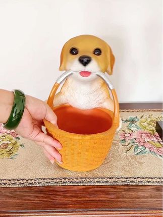 #狗狗收纳摆件 萌趣可爱玄关改造就选它!桌面小物件收纳不凌乱钥匙也找到自己的家了,放客厅玄关家居的软装搭配!树脂材质、工艺精湛、美观实用!乔迁新居乔迁礼物#实用好物 #玄关摆件 #钥匙收纳摆件 #家居软装搭配