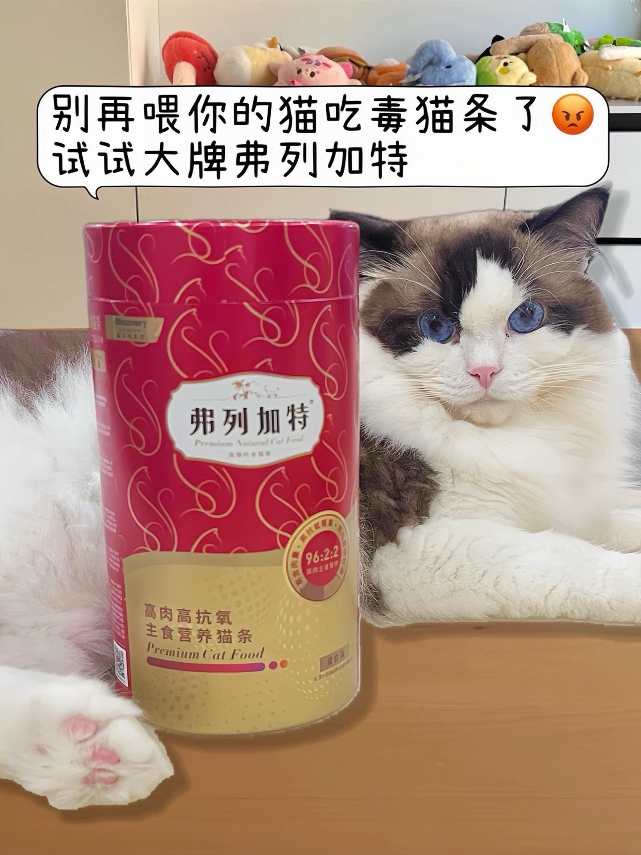 别再喂你的猫吃毒猫条了!试试大牌弗列加特,好的猫条甚至能当主食喂#猫零食 #好物推荐🔥 #养宠进阶指南 #宠物零食 #科学养宠