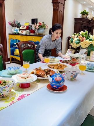 北京一家人的中秋聚餐 幸福就是其乐融融 #在家做美食 #爱在一日三餐里记录平凡生活