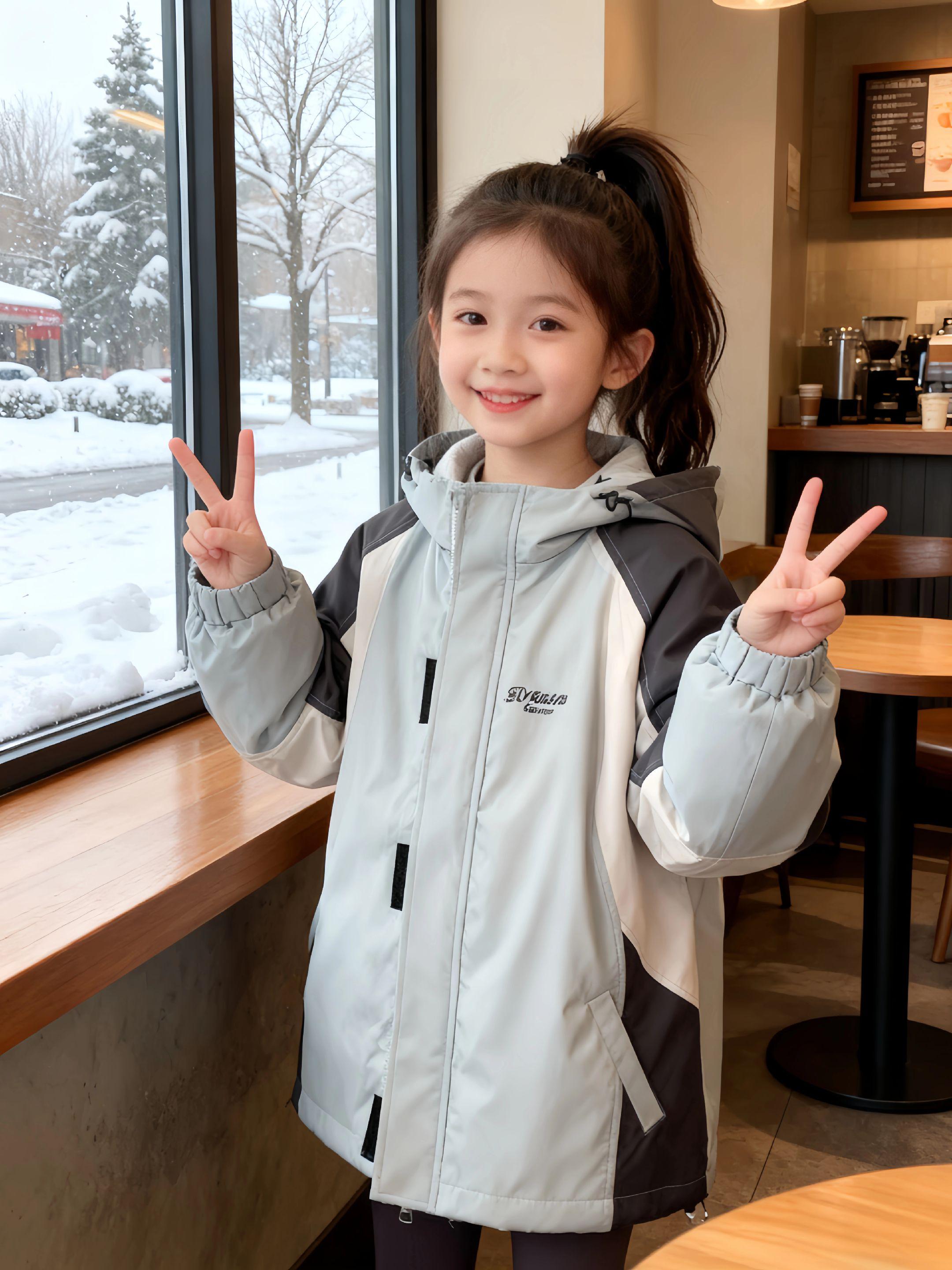 #高品质童装 #冲锋衣三合一可拆 #冲锋衣三合一#防风防水冲锋衣 #生女儿就是用来打扮的 @抖加🔥上热门🔥dou+🔥热点宝