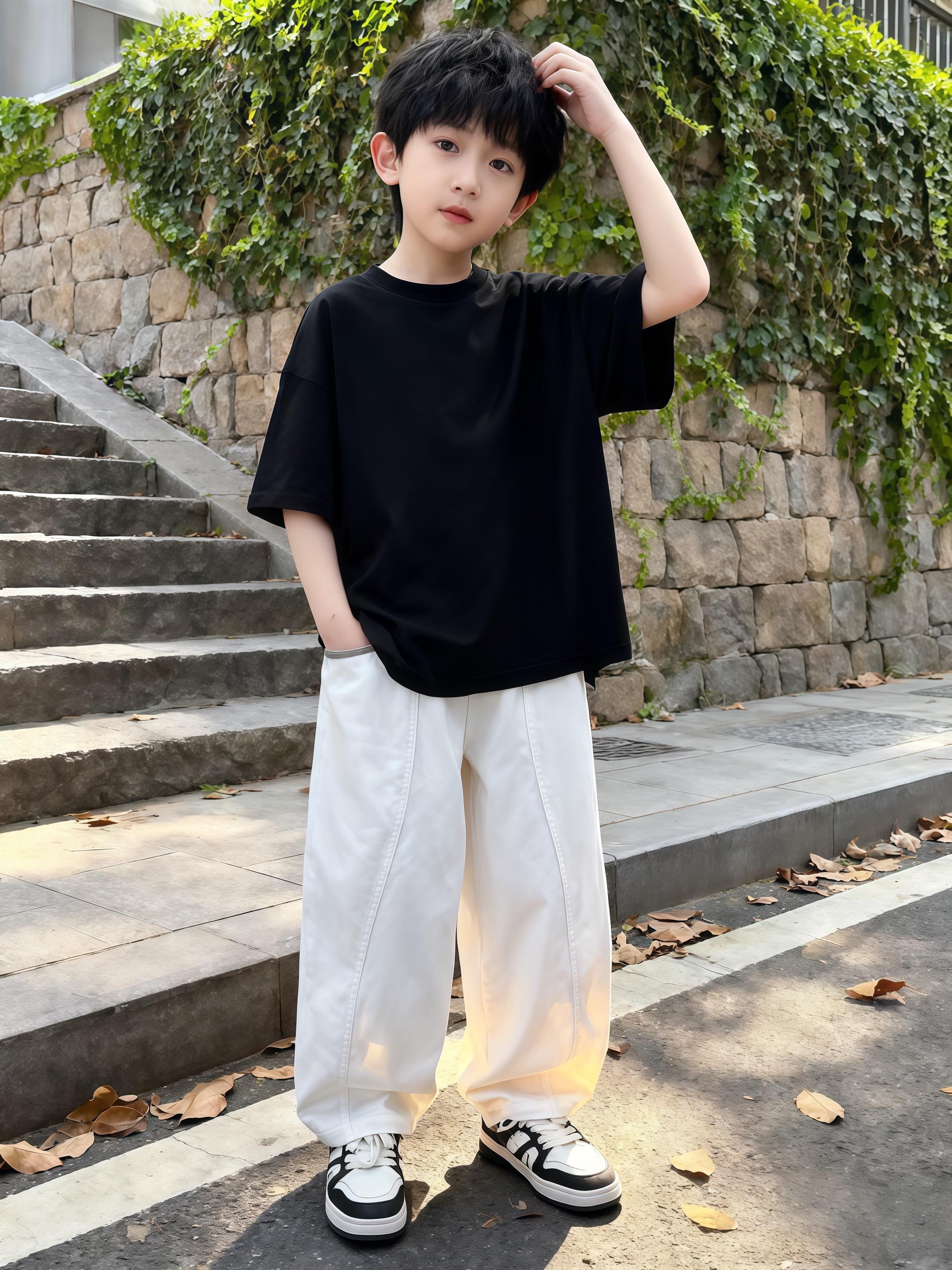 #高品质童装 #百搭神裤 #潮流穿搭 #潮童穿搭 #男童牛仔裤