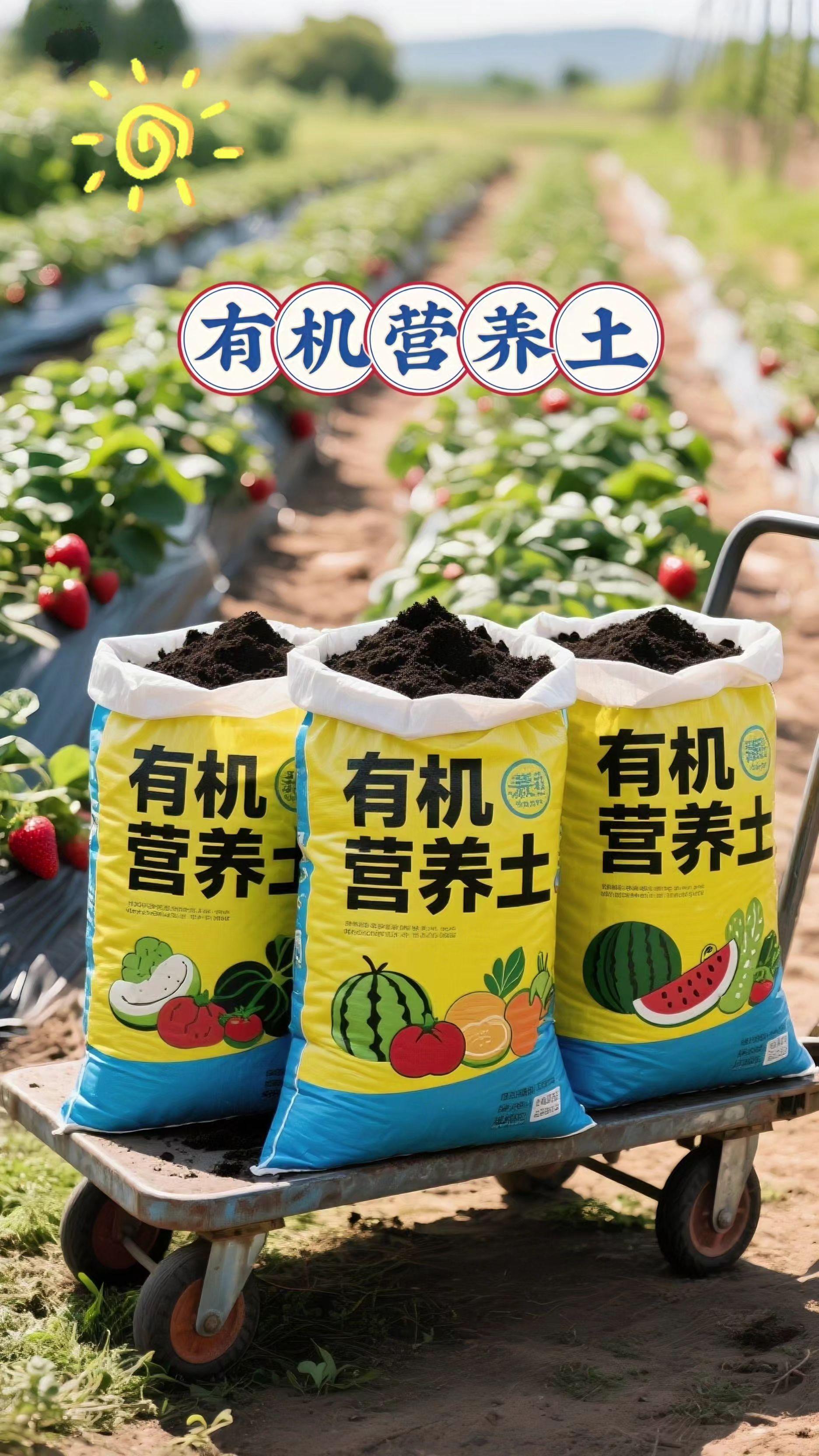 精选有机营养土。- 有机质部分:这是营养的主要来源,比如充分腐熟的堆肥、腐叶土、泥炭土、蚯蚓粪等。这些材料提供植物生长所需的氮、磷、钾等多种元素。  - 无机基质部分:主要作用是改善土壤的物理结构,比如珍珠岩、蛭石、河沙等。它们能让土壤更疏松透气,防止板结,同时也能帮助保水。  - 有益微生物:这是土壤的"活灵魂",包括细菌、真菌、放线菌等。它们分解有机质,释放养分,还能抑制有害病菌,让土壤更健康。#优质农产品 #三农 #抖音助农 #新农人计划 #有机营养土