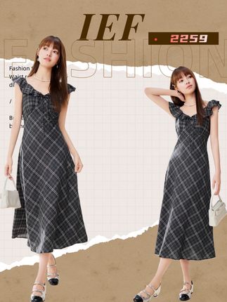 2259格纹裙,#夏日穿搭小心机,#汉服变装打开一整个夏天,#更适合小个子的不露腿穿搭,#微胖女生夏日衣服测评,#暑假最适合音乐节的穿搭来了