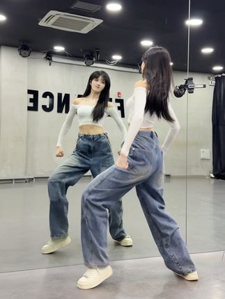 好帅😎 #两个人 #xin欣编舞 #基础爵士