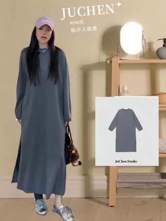 R0W风连衣裙,懒人时髦的终极答案。纸片人视感,叠穿效果一件搞定。 #懒人穿搭 #R0W风 #显瘦连衣裙 #高级感穿搭西装 #好物推荐🔥