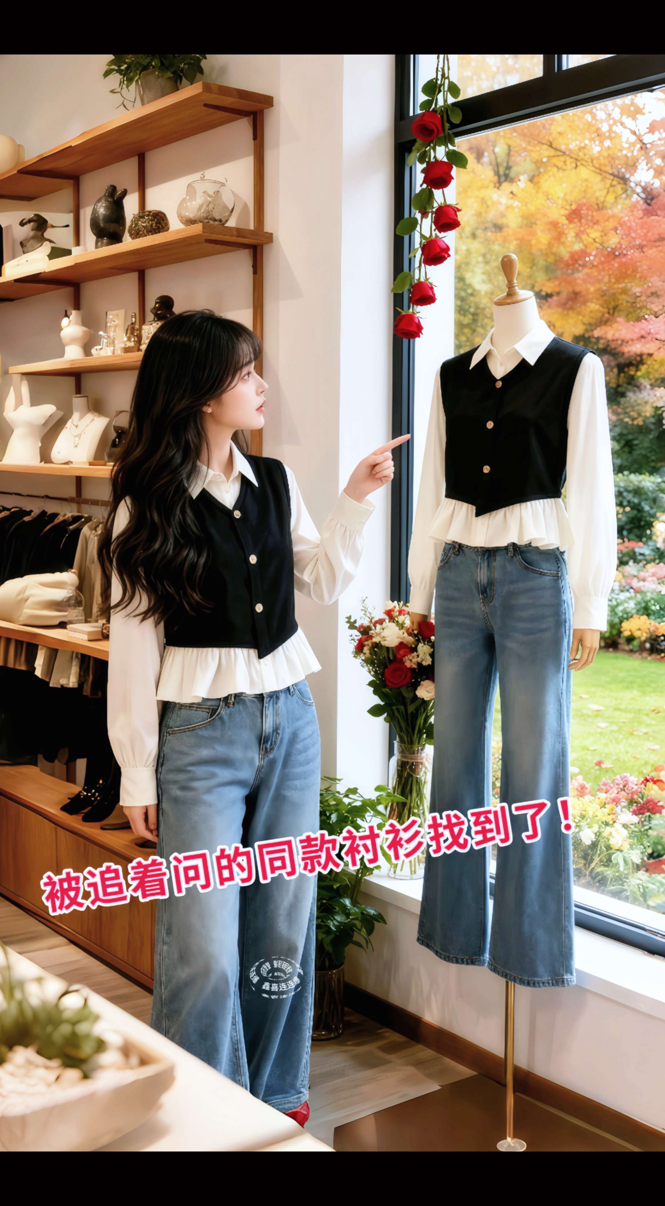 姐妹👭被追着问的神仙衬衫找到了!2025春秋必入的撞色拼接假两件衬衫绝了!自带叠穿层次感,撞色边点缀得恰到好处,洋气又别致。版型利落藏肉,上班穿是高智感姐姐范,下班解锁chill松弛感,轻松拿捏职场与日常。 #洋气别致 #早秋高智感职场穿搭 #早秋姐感穿搭气质顶满 #时尚圈都在等的chill感 #秋冬穿搭新鲜感@抖加🔥上热门🔥dou+🔥热点宝
