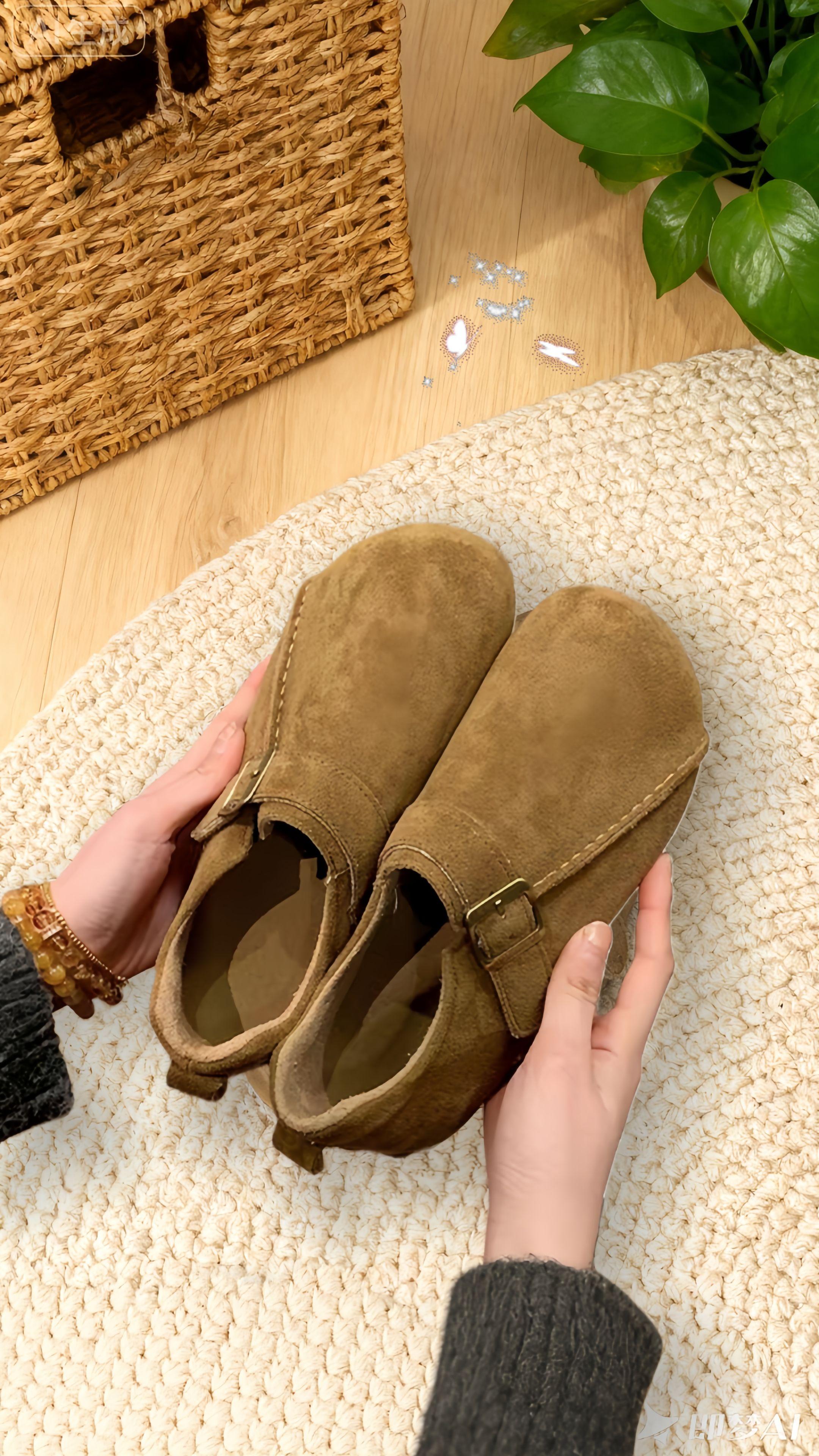 还在纠结春秋穿什么鞋?啄木鸟2025新款女勃肯鞋安排上!   一脚蹬设计,轻松穿脱,为快节奏生活加速。软底好似踩在棉花糖上,柔软回弹,行走无忧。复古造型满是格调,自带文艺滤镜,彰显独特品味。论百搭,它更是一绝,搭配短裤清爽俏皮,搭配长裙优雅温婉。无论日常出行还是假期游玩,这双勃肯鞋都能助你轻松打造吸睛造型,解锁春秋时尚密码。#啄木鸟#软底勃肯鞋#软底不累脚 #脚宽脚胖都可以 #不挑年龄不挑身材 @抖加🔥上热门🔥dou+🔥热点宝