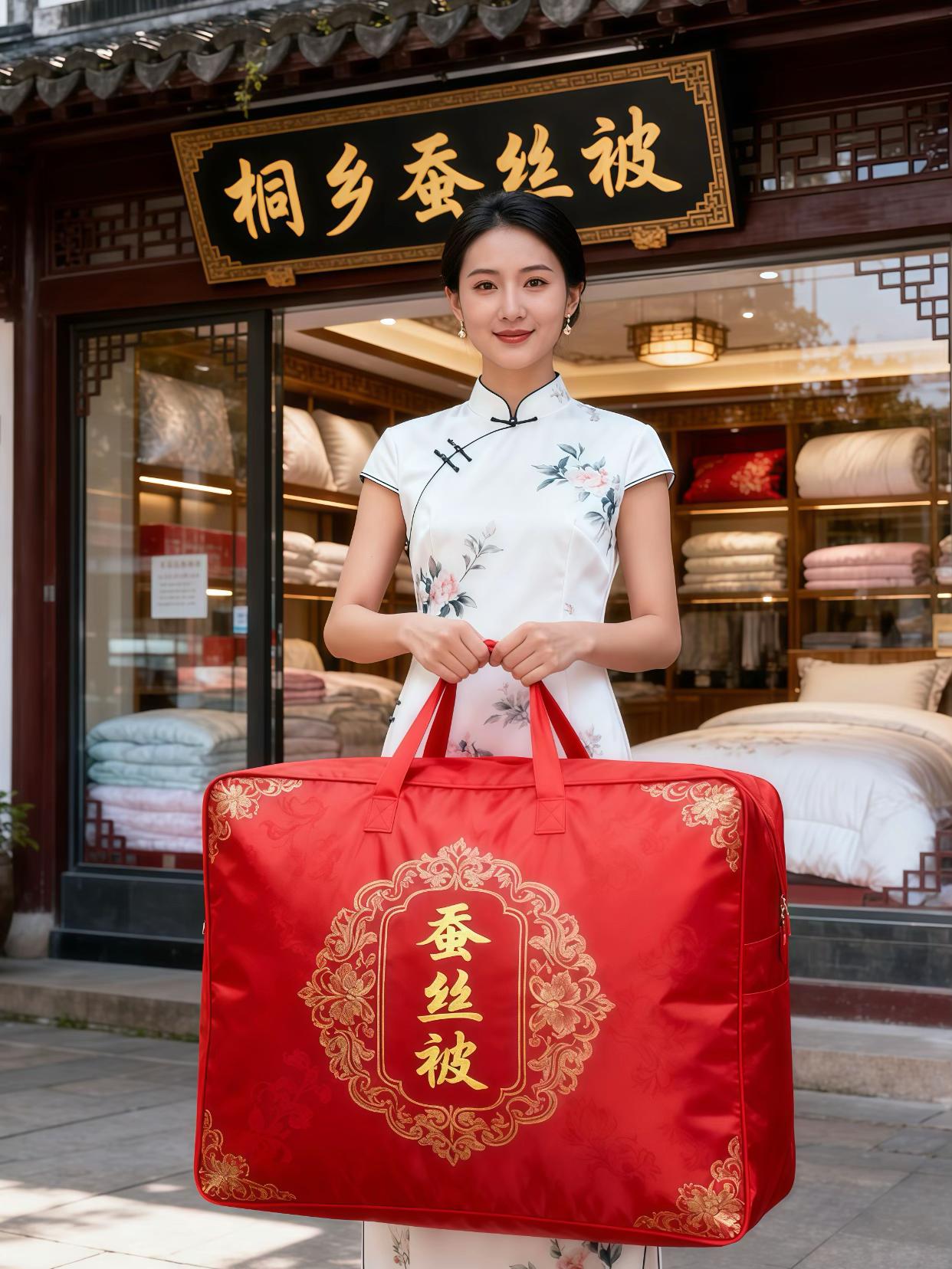 桐乡手工蚕丝被:一床会呼吸的温柔 当第一缕晨光穿透薄雾,桐乡的蚕农便开始了与丝的千年之约。这床手工蚕丝被,便是江南水乡用时光和匠心织就的温柔。 它轻得像云,柔得像雾。当你裹上它,仿佛被整个春天的清风拥入怀中,每一寸肌肤都能感受到那份恰到好处的亲肤与暖意。这不是普通的被子,这是穿越千年的织梦,将江南的温润与细腻,都融进了你的每个夜晚。 天然蚕丝自带氨基酸的呵护,是螨虫的天然“天敌”。它就像一个无形的卫士,默默守护着你的睡眠环境。无论是辗转反侧的夏夜,还是需要温暖包裹的冬夜,它都能懂你所需,给你一整夜的安心与舒适。 #桐乡手工蚕丝被 #会呼吸的被子 #天然抑菌 #家居好物分享 #把江南的温柔带回家