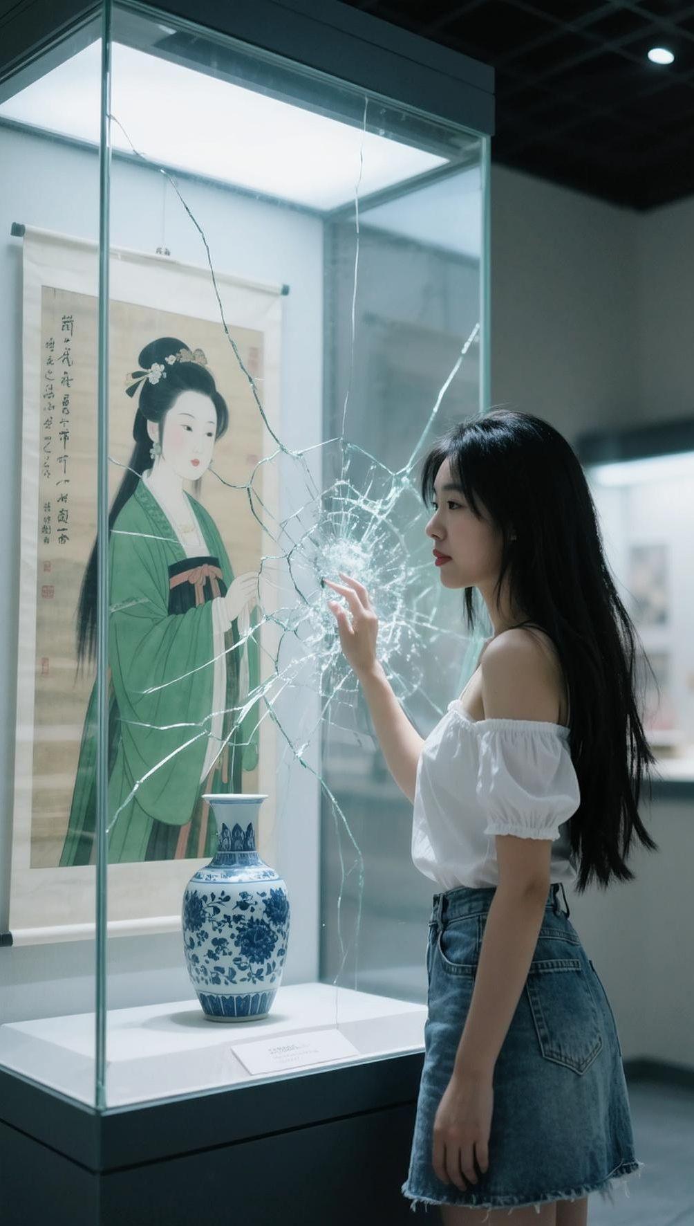 #AI跨世凝视图 #抖音ai创作
