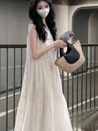 #夏日穿搭主打松弛感 #简约休闲风穿搭太耐看了 #夏季简约风服装测评 #女装测评 #气质仙女裙穿搭