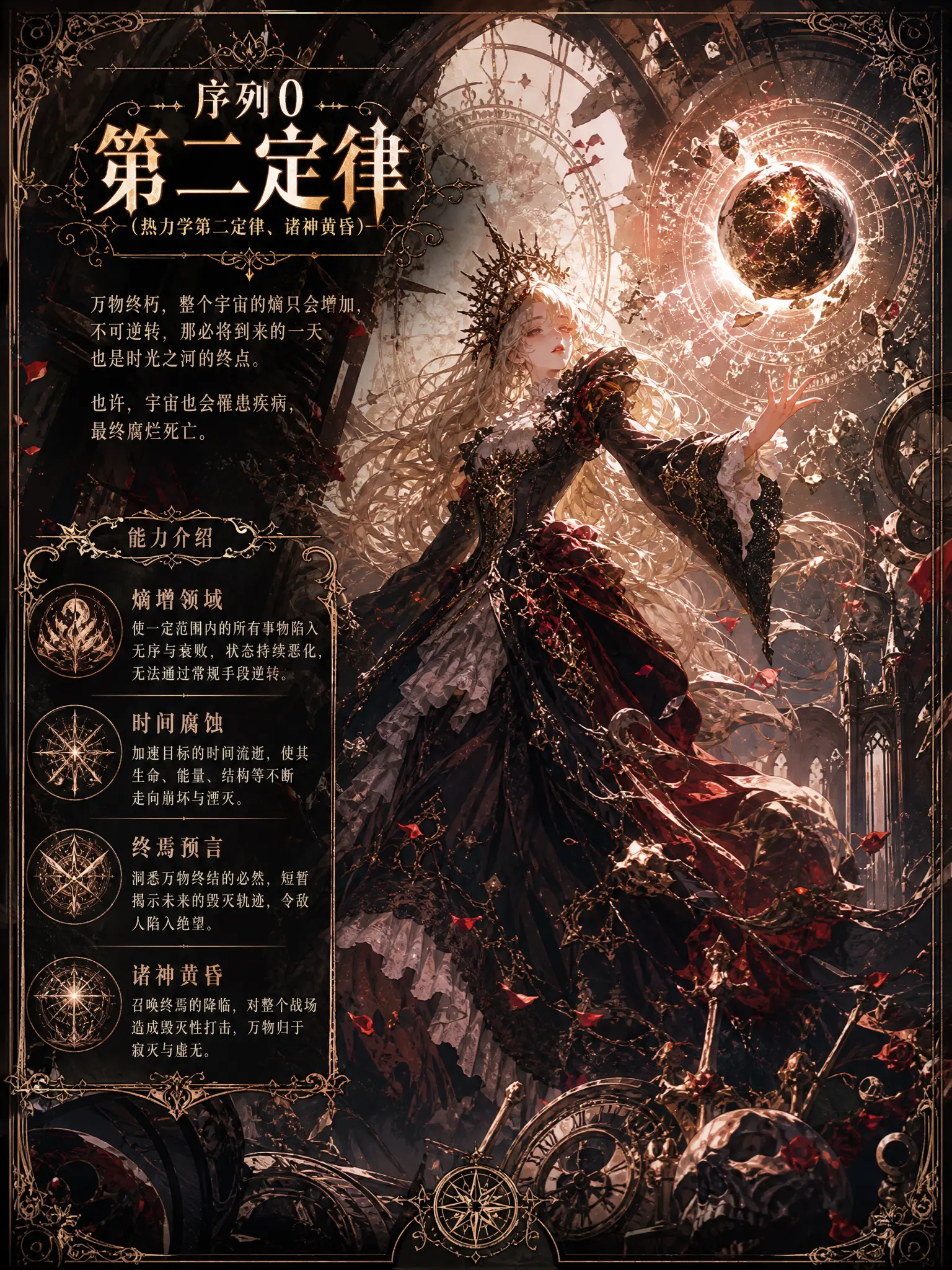 外神途径系列。旧日-衰败君王 #诡秘之主 #宿命之环 - 抖音