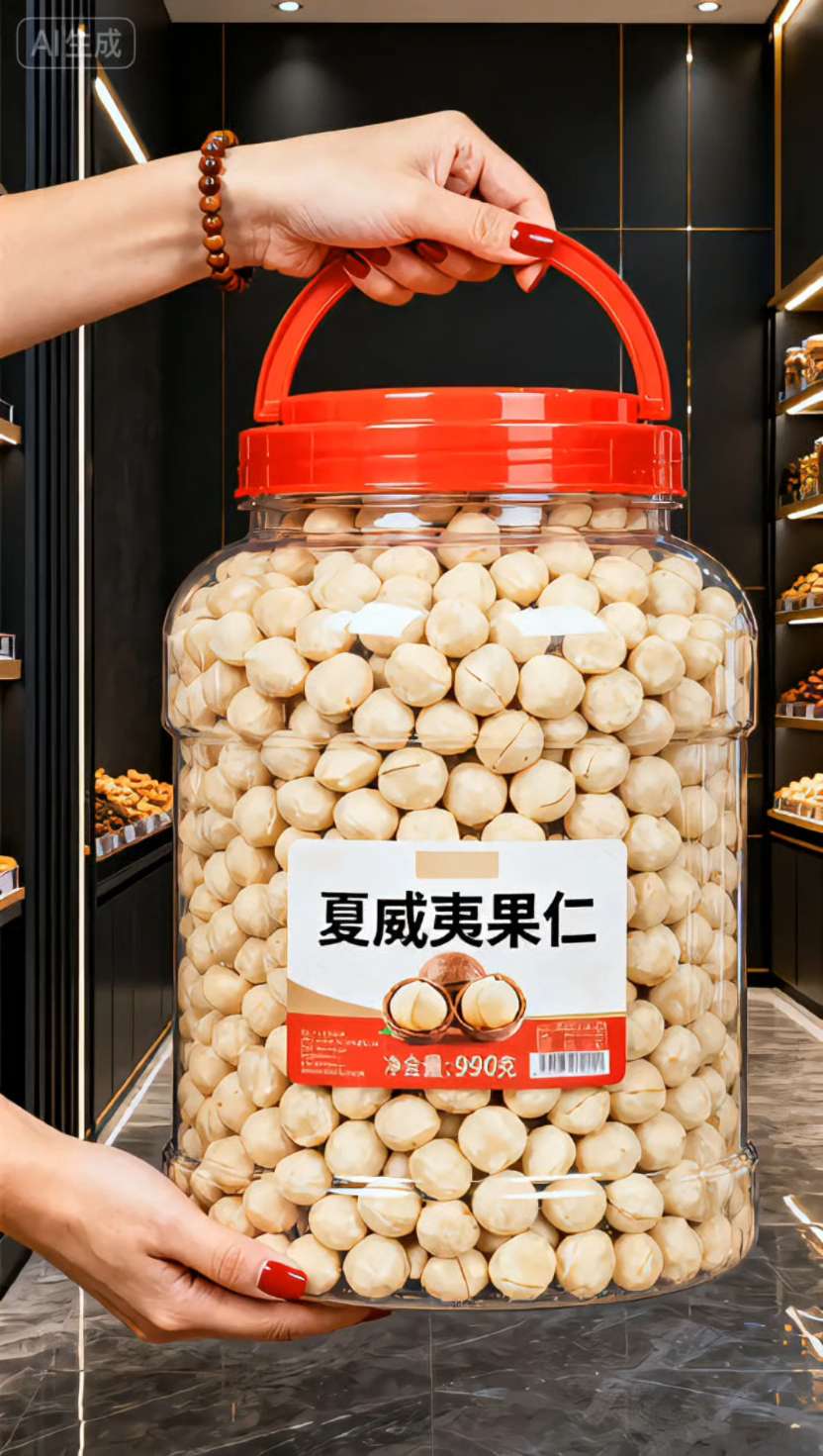 #夏威夷果仁#夏威夷果#坚果#大人小孩都爱吃#坚果零食推荐