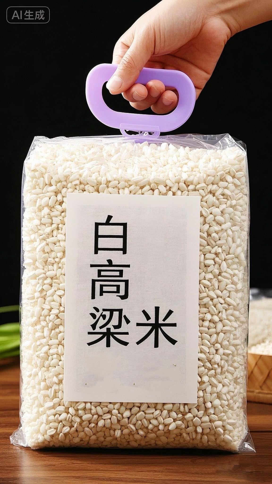 想给餐桌添点不一样的美味?试试东北黑土地种出来的白高粱米!当季现收的新米,颗粒晶莹饱满,煮出的饭粥自带清甜香气。现在5斤装的实惠价就能带回家,价格实在不心疼。简单一煮,就是一顿健康又满足的家常饭,爱吃粗粮的朋友放心囤!#白高粱米#高粱米#粗粮#五谷杂粮#东北白高粱米