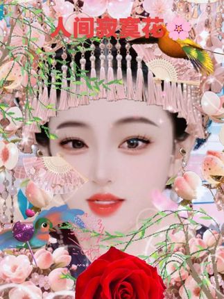 #满脸都是笑容