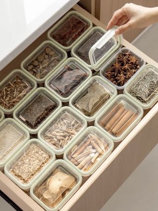 #香料盒 #香料收纳盒 #调料收纳盒 #调料收纳神器 #调料收纳