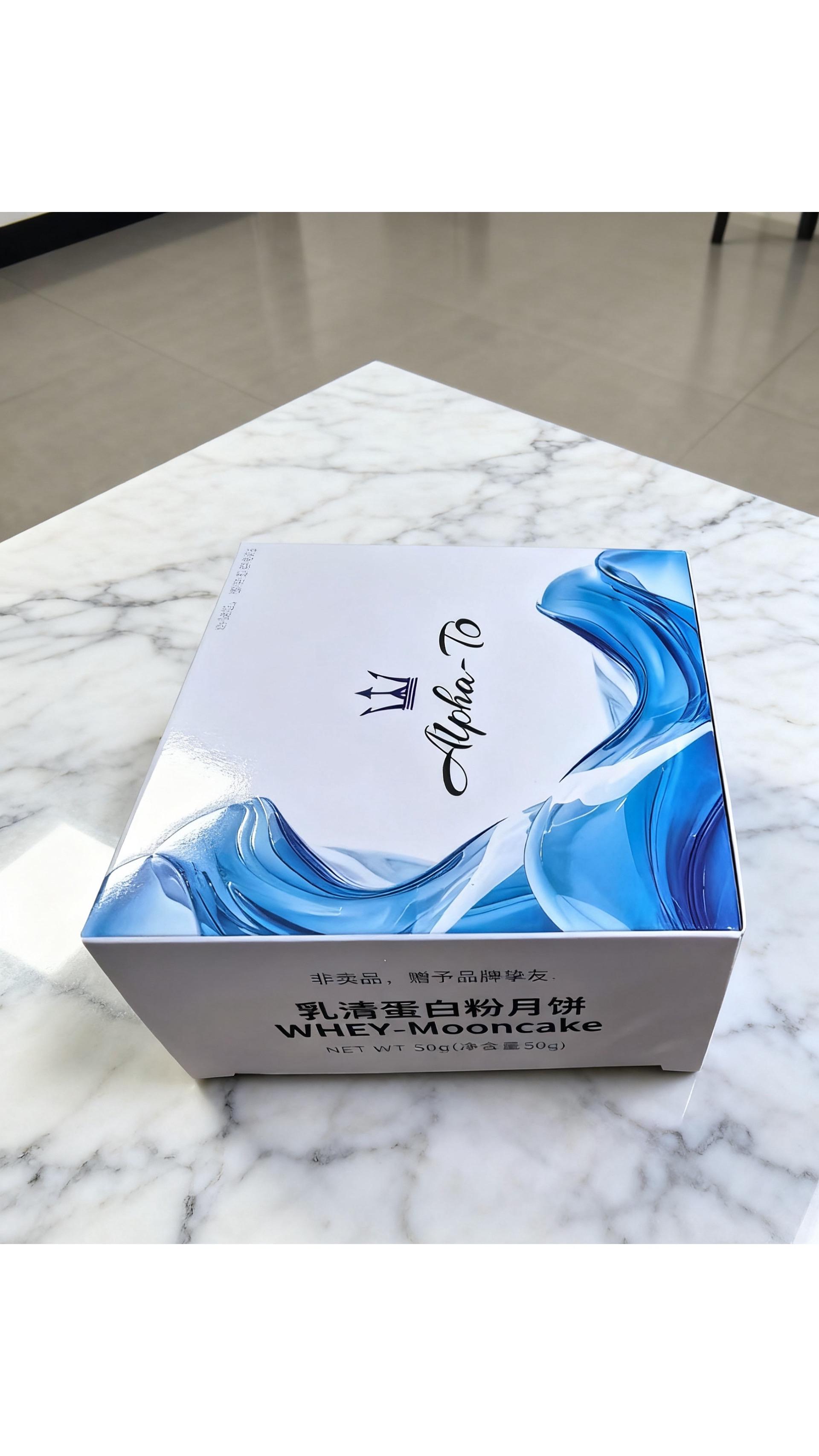 乳清蛋白月饼?蛋白粉做的月饼?还是蓝色的?我还真是头一次见!#蛋白粉月饼 #MKAN增肌粉 #蛋白粉 #健身 #健身补剂