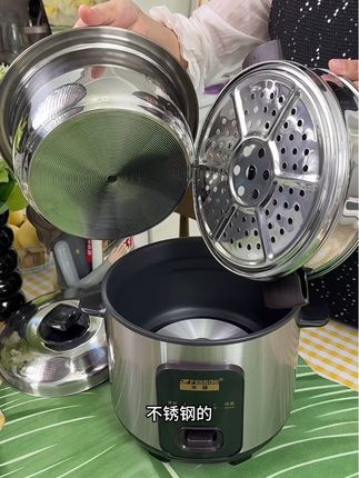 #厨房必备神器 #电饭煲 #不锈钢电饭煲 #电饭锅美食 #好物推荐🔥
