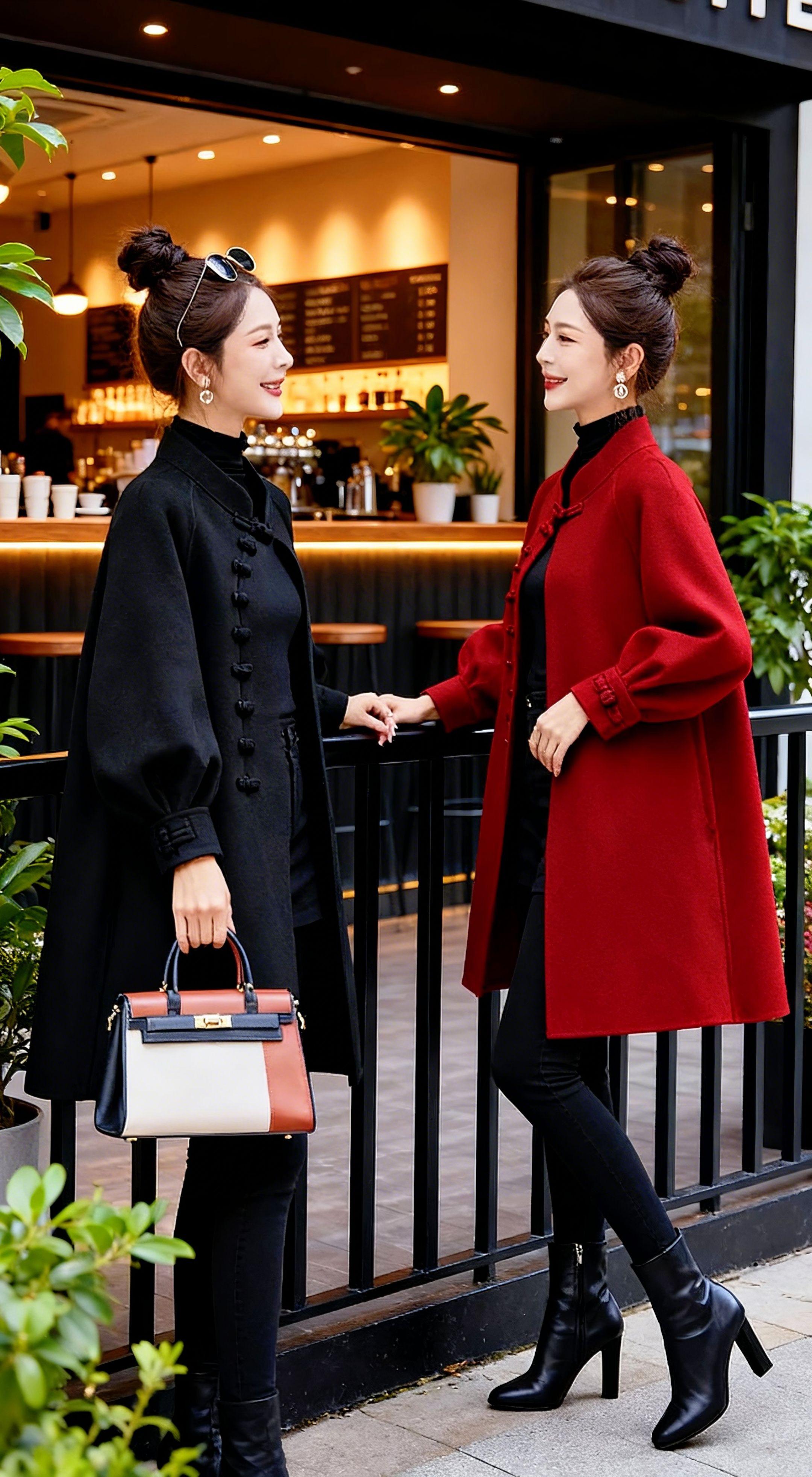 双面呢羊毛大衣女新款秋冬。#秋冬基础款打底合集#秋冬买衣服如何避雷#极简轻奢秋冬穿搭#优雅气质 #谁用谁好看