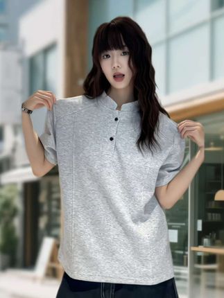 #夏季新品男士美式复古潮牌半袖体恤#面料柔软穿着舒适透气 #时尚休闲运动百搭#引领时尚潮流 #潮男穿搭
