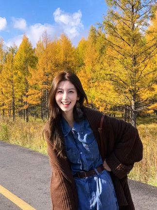 在大兴安岭过上了盛大的秋天🍂 #内蒙 #秋天