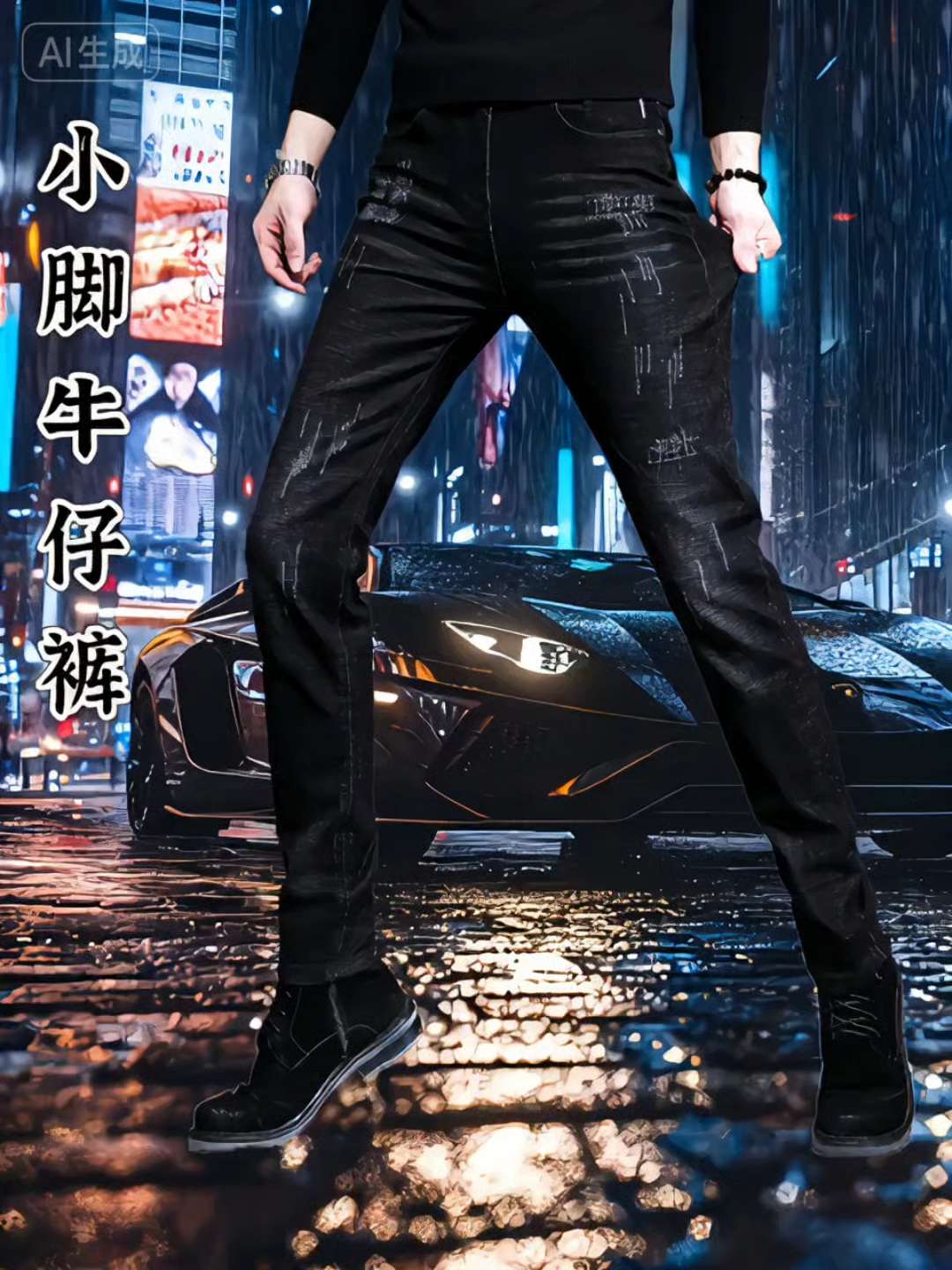 #高级感穿搭 #早秋穿搭 #潮男必备#谁穿谁好看#男士牛仔裤