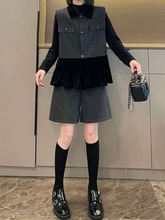 #时尚秋季女装 #套装 #显瘦穿搭 #洋气减龄 #小个子秋冬穿搭