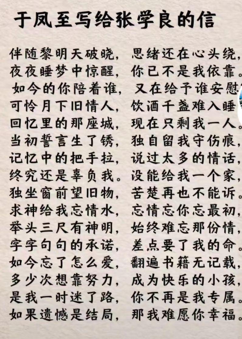 世间再无于凤至,满城都是张汉卿。