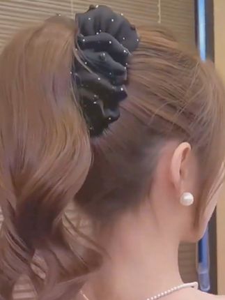 云朵泡泡满钻抓夹 #云朵泡泡满钻抓夹#头饰发饰#洋气减龄#美出高级感@公主好饰