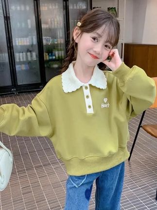 #女童卫衣#谁穿谁好看#面料柔软舒适 #骗你生女儿 #生女儿就是用来打扮的