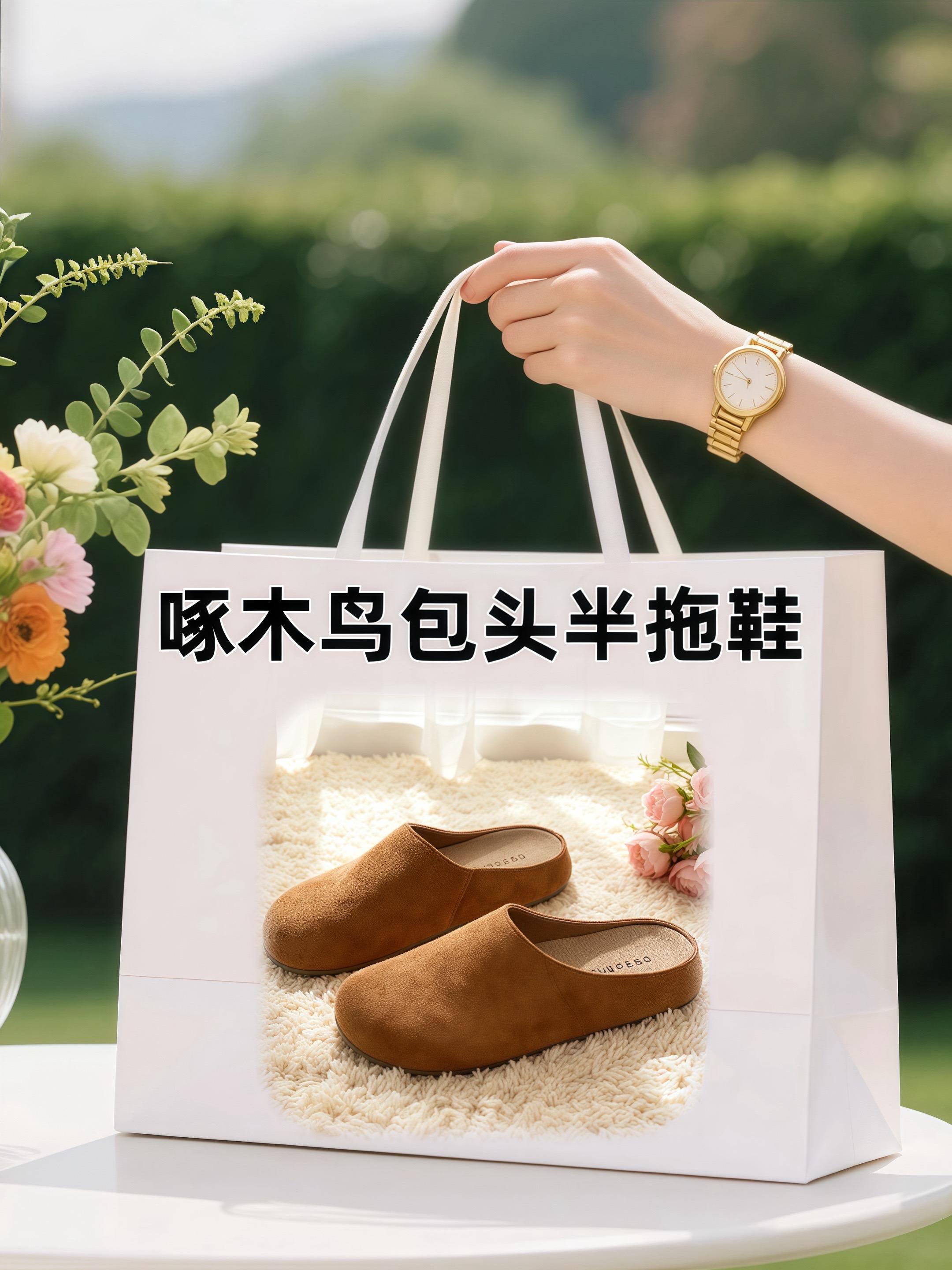 #啄木鸟半拖鞋#包头半拖鞋#半拖勃肯鞋#软底舒适#厚底半拖鞋@抖音Dou+上热门 @抖加🔥上热门🔥dou+🔥热点宝
