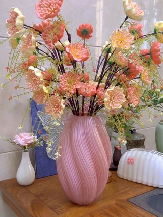 #花瓶摆件 #仿真杜鹃花 #居家插花 #真好看 #室内绿植