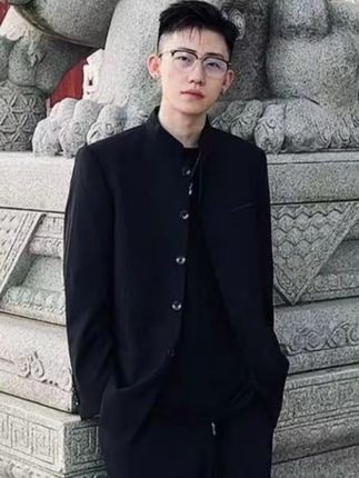 #痞帅男神 #中山装#男生穿搭 #品质男装 #新中式穿搭