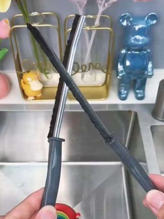 长柄缝隙刷,边边角角全搞定,这把刷子让清洁变轻松,#清洁神器 #每日分享 #实用好物