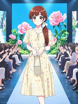 #碎花裙 #大码连衣裙 #优雅气质 #出游穿搭 #高级感穿搭