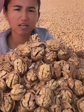 包品质保证,从原生态给你发货,原产地新疆,直发,二零二五年的头产新货#优质农产品#原产地直发#新疆185纸皮核桃