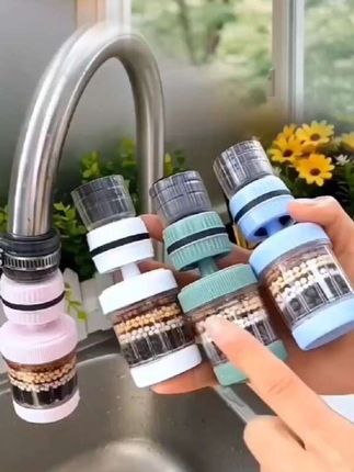 水龙头延伸过滤器通用防溅嘴厨房净水好物家用自来水通用净化花洒#水龙头过滤器 #水龙头延伸过滤器