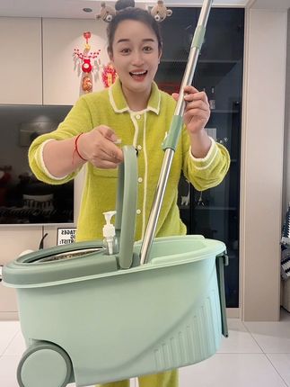 #免手洗拖把套装 #结实耐用 #生活好帮手