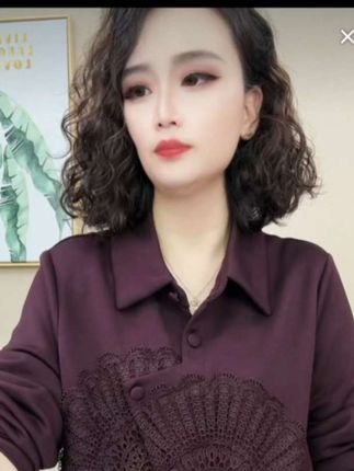2025秋季新款时尚显瘦气质洋气百搭拼接打底上衣衬衣#547927