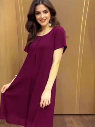 漂亮时尚短袖连衣裙谁穿谁好看 #创作灵感 #短袖连衣裙#喜悦安家居百货