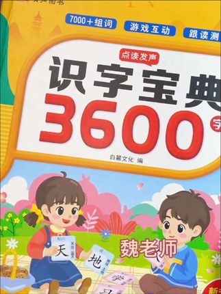 【升级版】会说话的趣味识字大王3600字,儿童成人识字点读书神器#每天进步一点 #每日学习打卡 #学习用品 #识字大王 #识字大王3000字