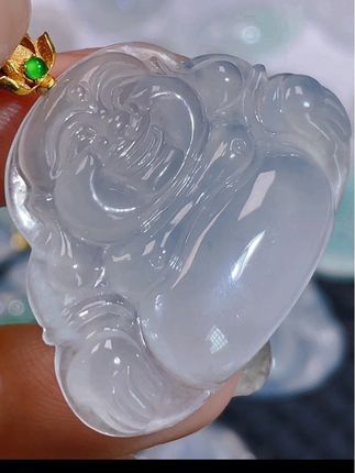 缅甸翡翠冰种佛公吊坠 #天然翡翠 #性价比超高 #冰种翡翠 #翡翠吊坠 #缅甸翡翠