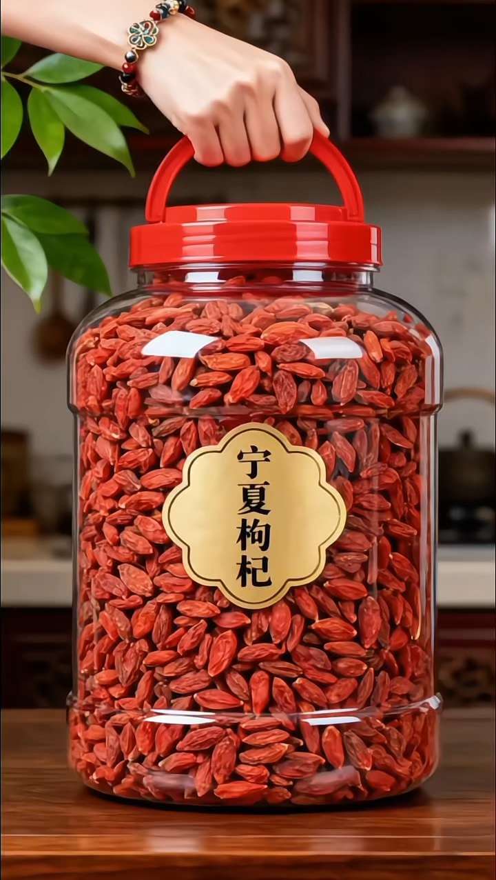 贺兰山下的红果情书   贺兰山脉作屏,黄河流水为乳,北纬37°的阳光与温差,在弱碱性沙壤中悄悄酝酿。从《诗经》里的采撷身影,到明清时的紫禁贡品,这抹红穿越千年,在宁夏中宁扎下深根 。   七月的枸杞园是赤色的海,农人的指尖轻捻,摘下带着晨露的头茬鲜果。果柄处的一点白痕,是天地盖下的品质印章,长扁饱满的身形里,藏着日光淬炼的甜润 。遵循四百年的“三筛三晾”古法,让红果在西北的炽阳下自然收束,锁住每一寸原香 。   抓一把在手心,松手即散不结块,凑近是淡淡的自然果香。泡水成琥珀色透亮茶汤,红果在水中轻漾;直接嚼食,甘甜里藏着一丝清润余韵,每一口都是风土的馈赠 。这粒从塞上走来的红珠,把山河的精华,揉进了日常的方寸之间。#枸杞#宁夏枸杞#好喝#茶#超便宜