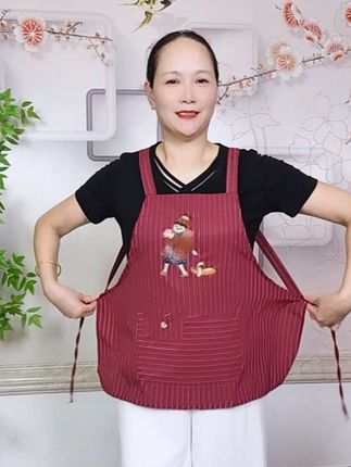 #围裙 #小个子围裙#面料舒适透气 #棉布围裙#上班工作围裙@DOU+小助手 @巨量千川
