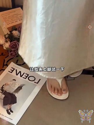 夏季踩屎感猫跟人字拖鞋罗马度假风细跟女鞋法式纳帕纹绝美凉拖鞋#踩屎感拖鞋 #度假风凉鞋