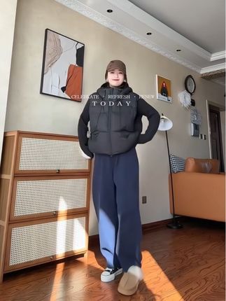 #弯刀裤 #女裤 #长裤 #休闲穿搭 #时尚穿搭